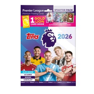 Topps Premier League 2026 Debut Edition – Standard Starter Pack